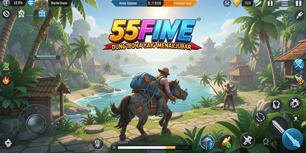 Gameplay 55FIVE di dunia terbuka yang menakjubkan