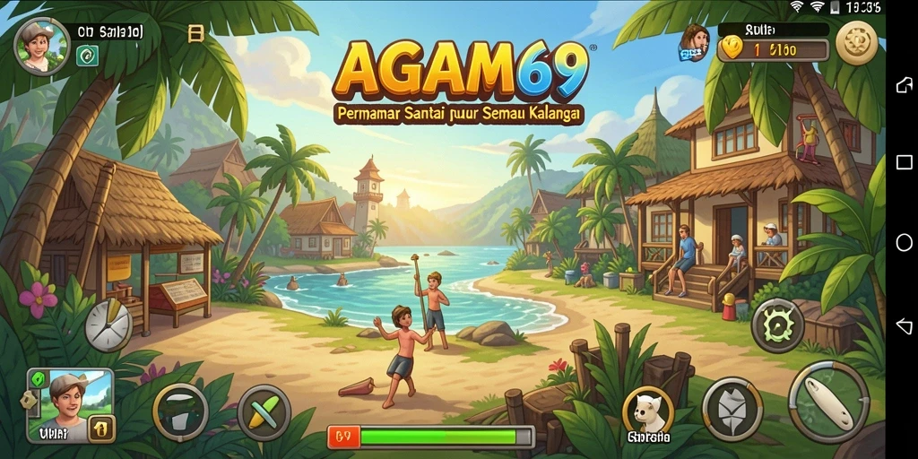 Screenshot gameplay AGAM69 menampilkan tantangan menarik dalam game Casual.
