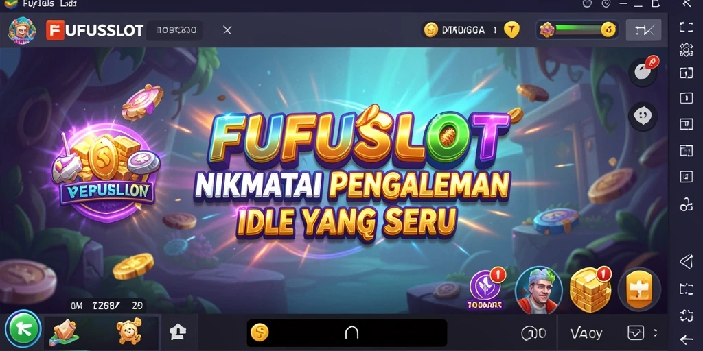 Screenshot gameplay FUFUSLOT menampilkan putaran slot yang mengasyikkan.
