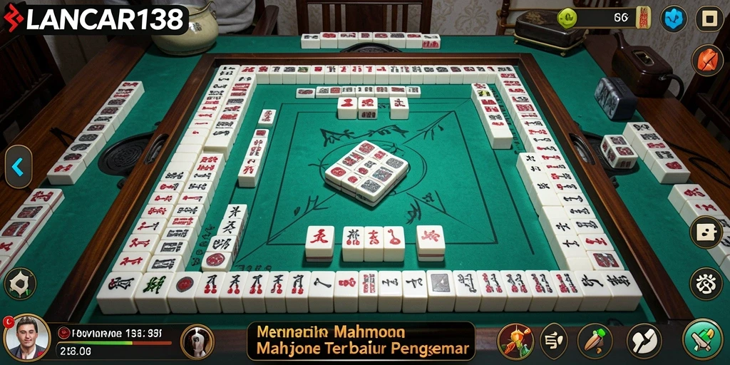 Screenshot LANCAR138 menampilkan gameplay Mahjong yang menarik dan interaktif.