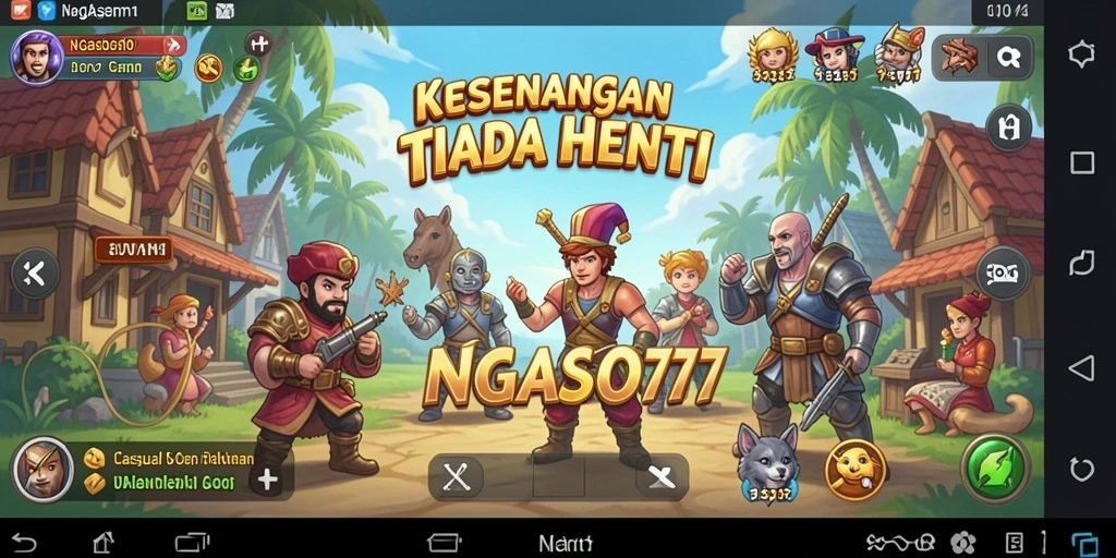 Gameplay menarik yang membuat player betah bermain.