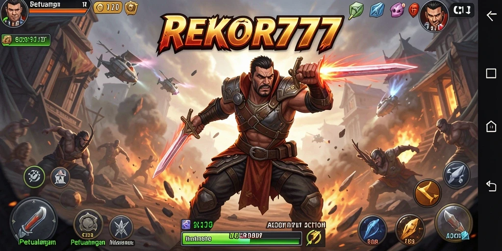 Gameplay mendebarkan dari REKOR777 yang penuh aksi.