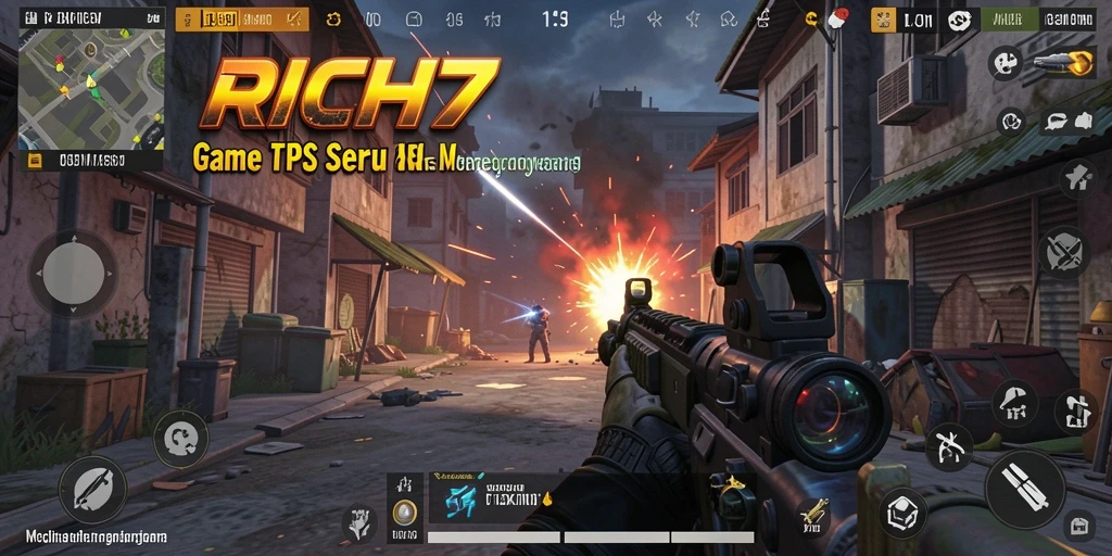 Gameplay RICH7 yang mendebarkan dan grafis menawan.