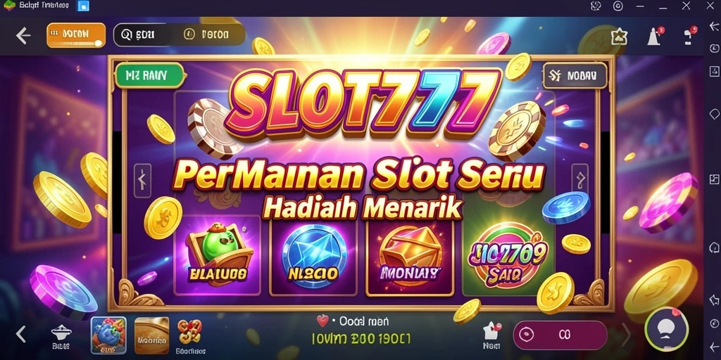 Tampilan menarik dari gameplay SLOT777 yang penuh keseruan.