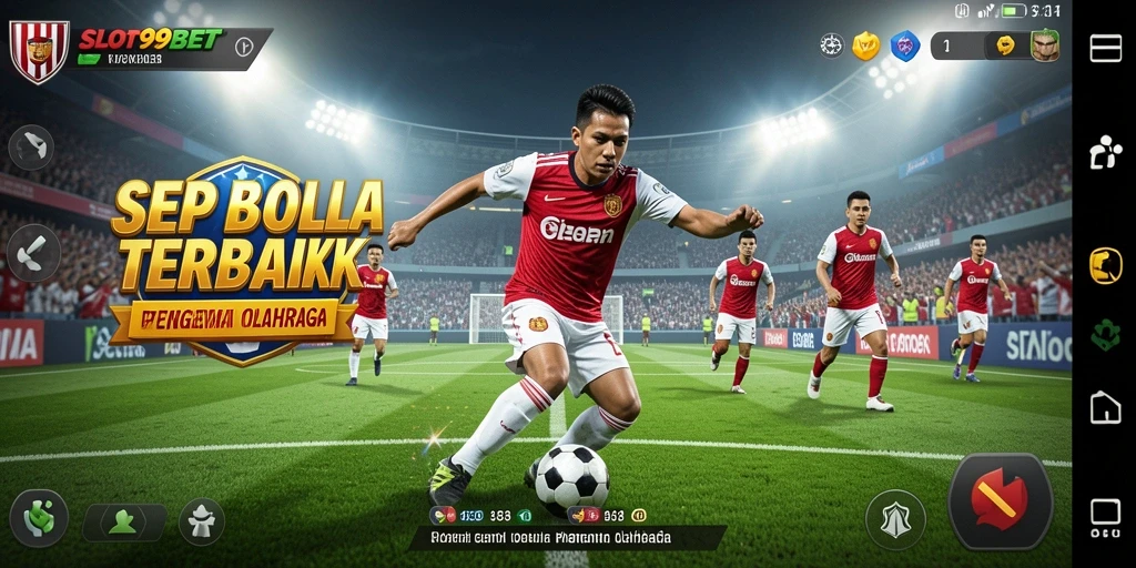 Gameplay menarik dari SLOT99BET dalam pertandingan sepak bola.