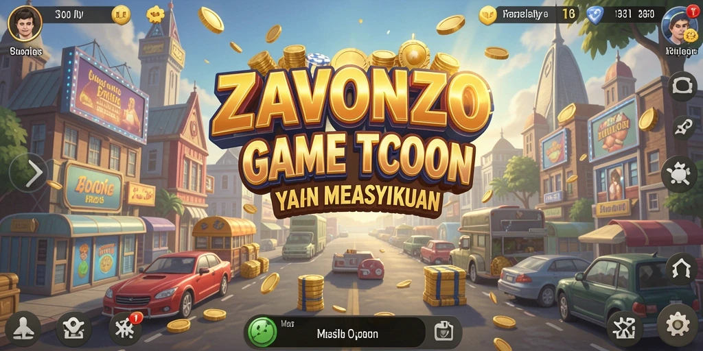 Tampilan gameplay ZAVONZO yang seru dan mendebarkan.